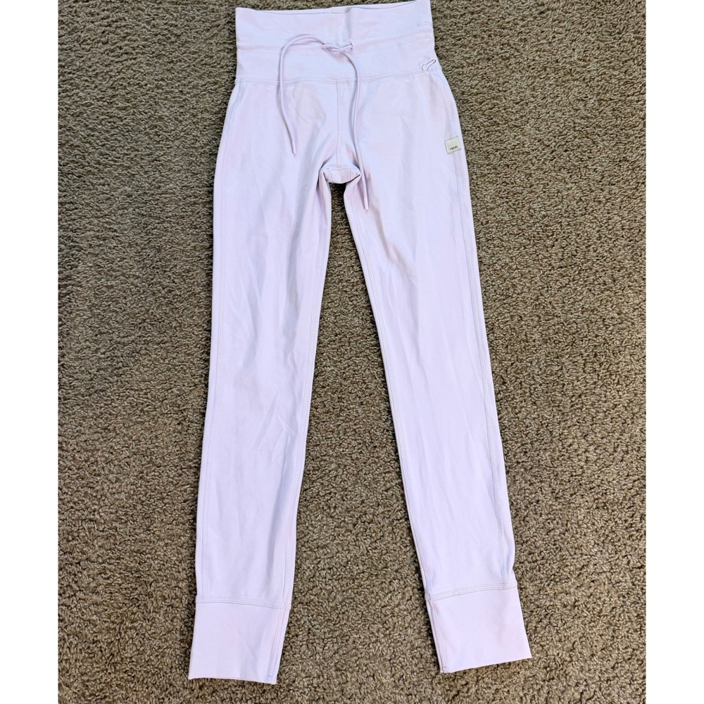 Vuori Daily Leggings Lavender Purple High Rise Drawstring XS VW323